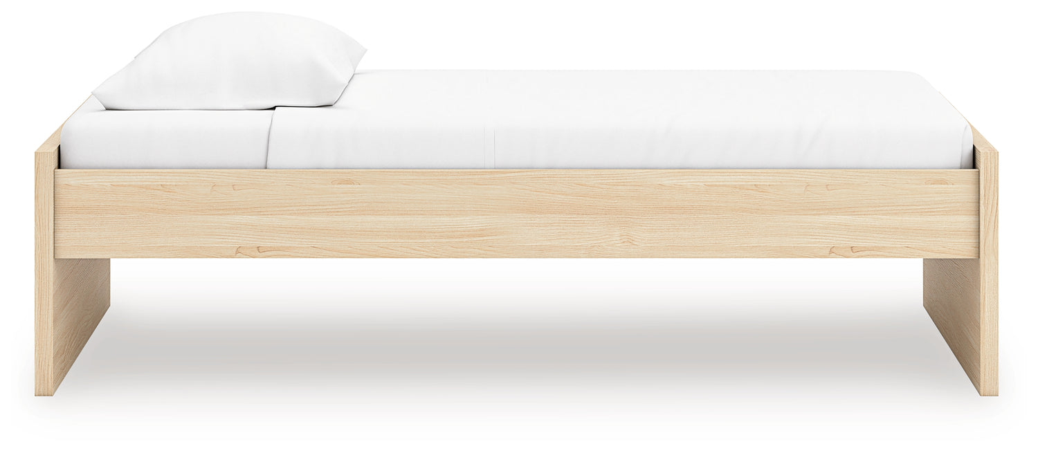 Onita Natural Twin Platform Bed - EB9632B1