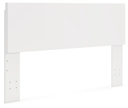 Onita White King Panel Headboard - EB9630-258