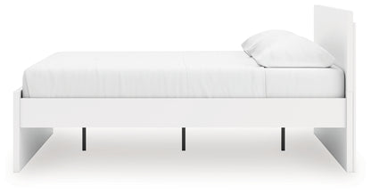 Onita White King Panel Platform Bed - EB9630B19