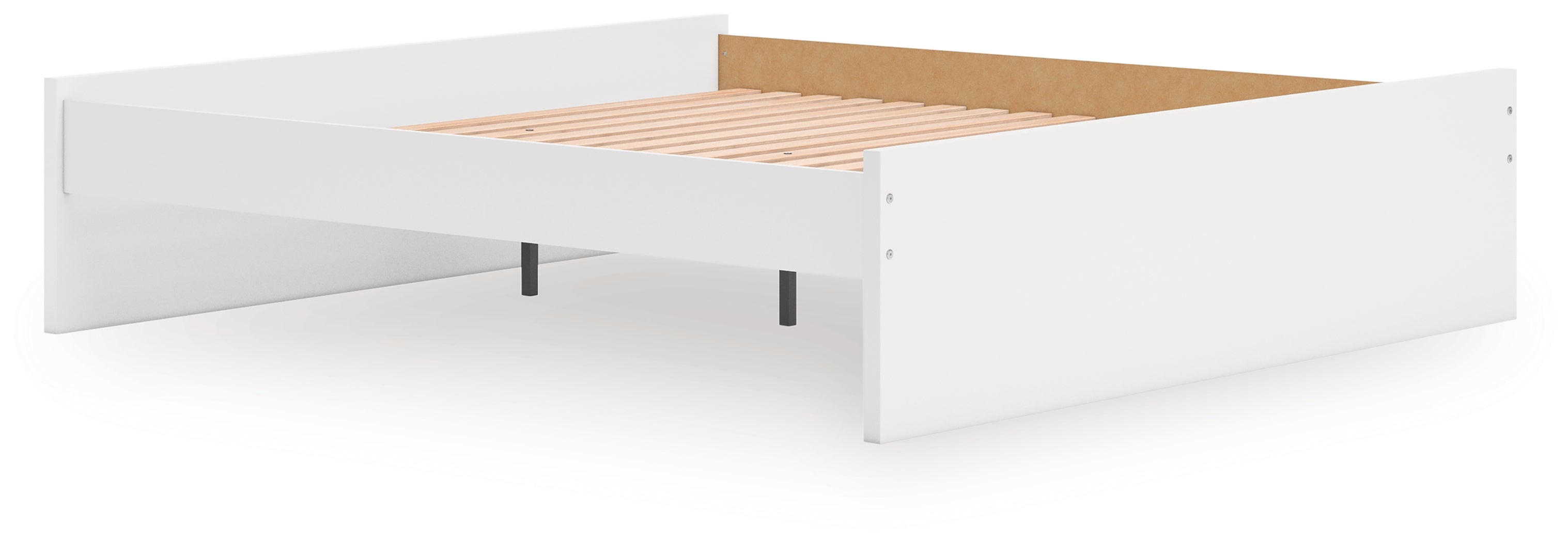 Onita White King Platform Bed - EB9630B17