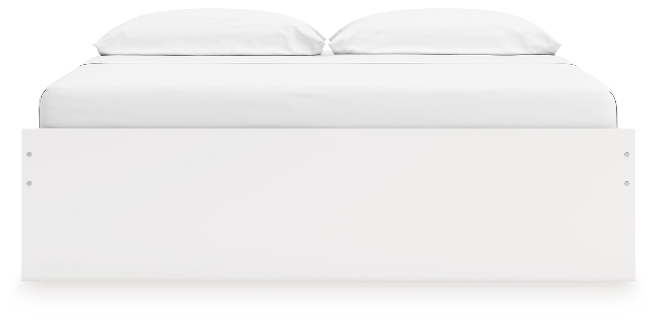 Onita White King Platform Bed - EB9630B17