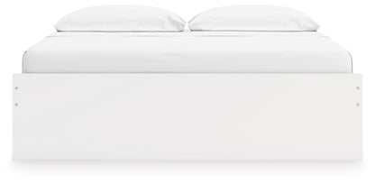 Onita White King Platform Bed - EB9630B17