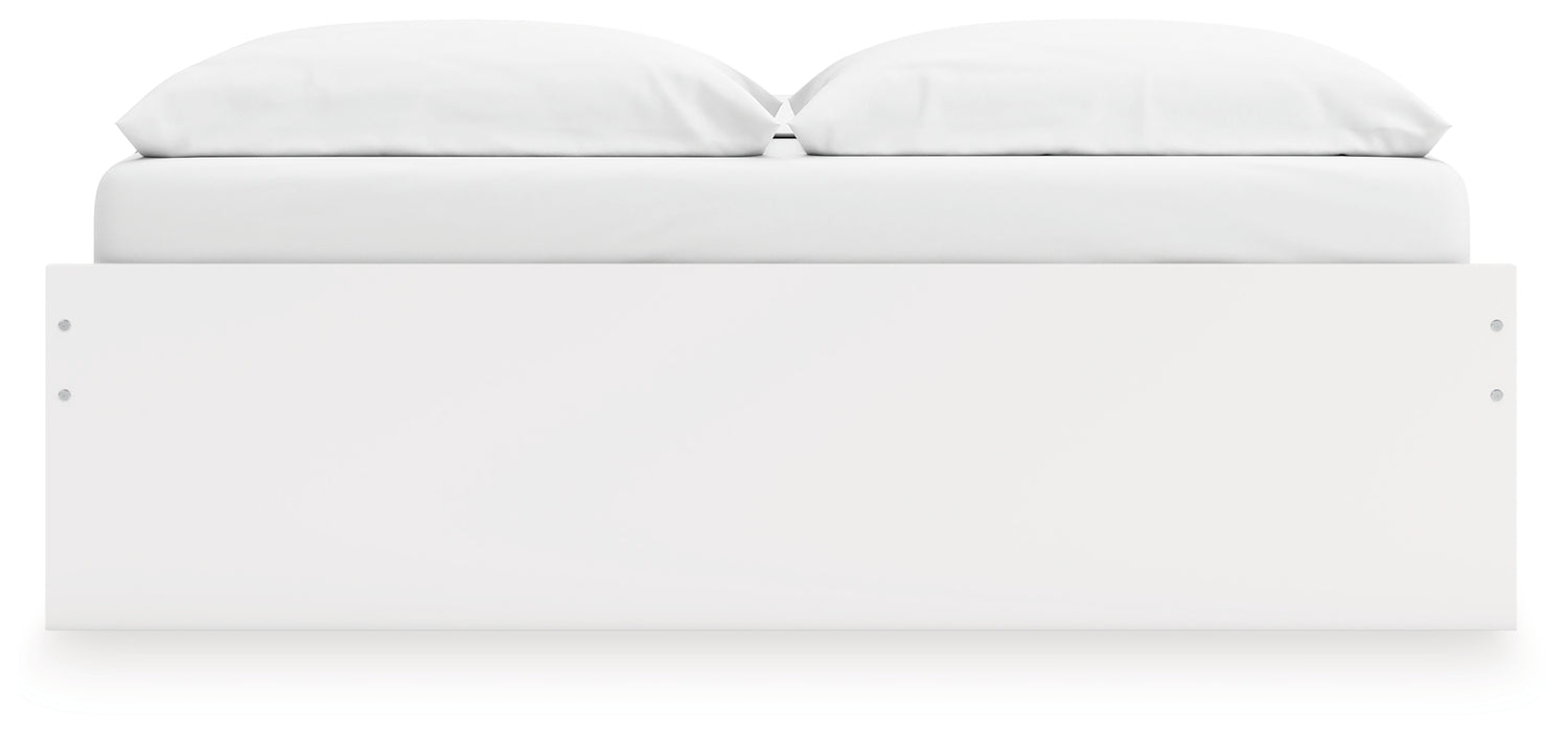Onita White King Platform Bed - EB9630B17