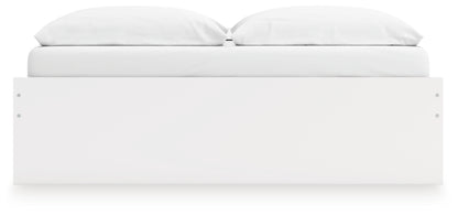 Onita White King Platform Bed - EB9630B17