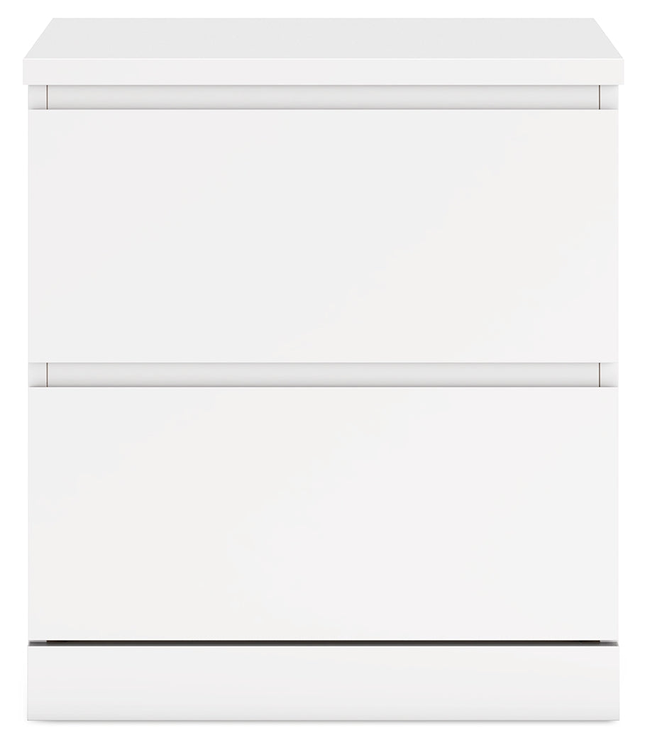 Onita White Youth One Side Storage Platform Bedroom Set from Ashley - Luna Furniture