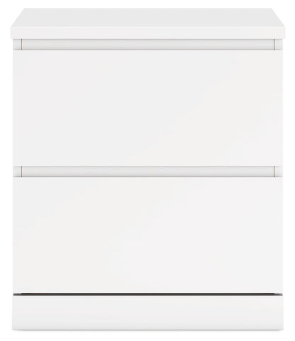 Onita White Youth One Side Storage Platform Bedroom Set from Ashley - Luna Furniture