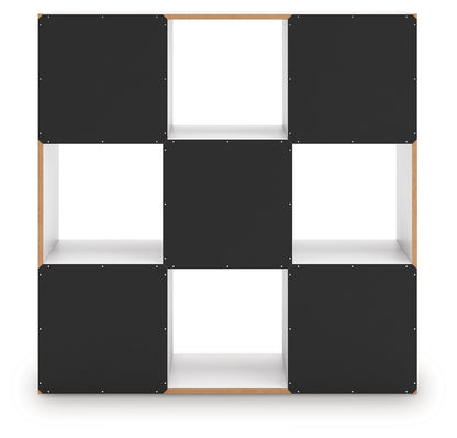 Onita White Nine Cube Organizer - EA9630-3X3