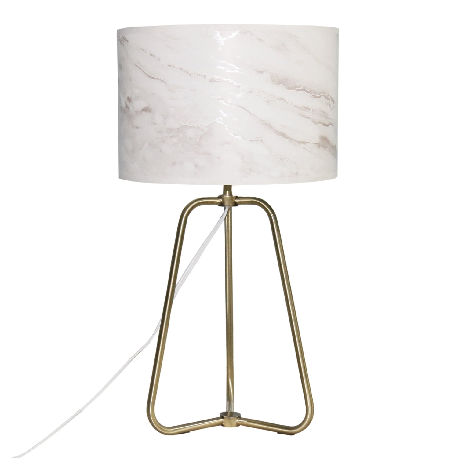 Optima Marble Lampshade Table Lamp - Bronze - TBL04203301