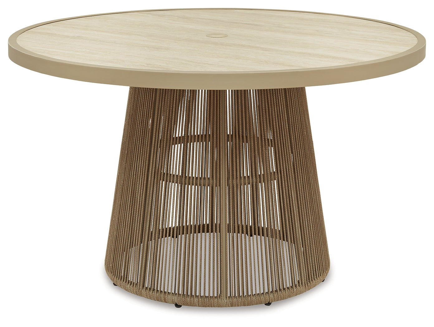Orchard Beach Beige Outdoor Dining Table - PCP373P2