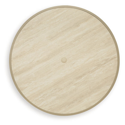 Orchard Beach Beige Outdoor Dining Table - PCP373P2