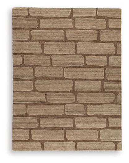 Orest Brown Large Rug - R407981