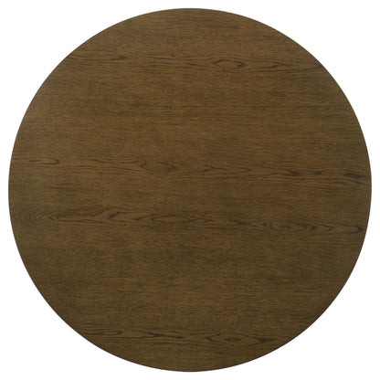 Ottowa 2-piece Round Wood Coffee Table Set Brown - 706308-S2