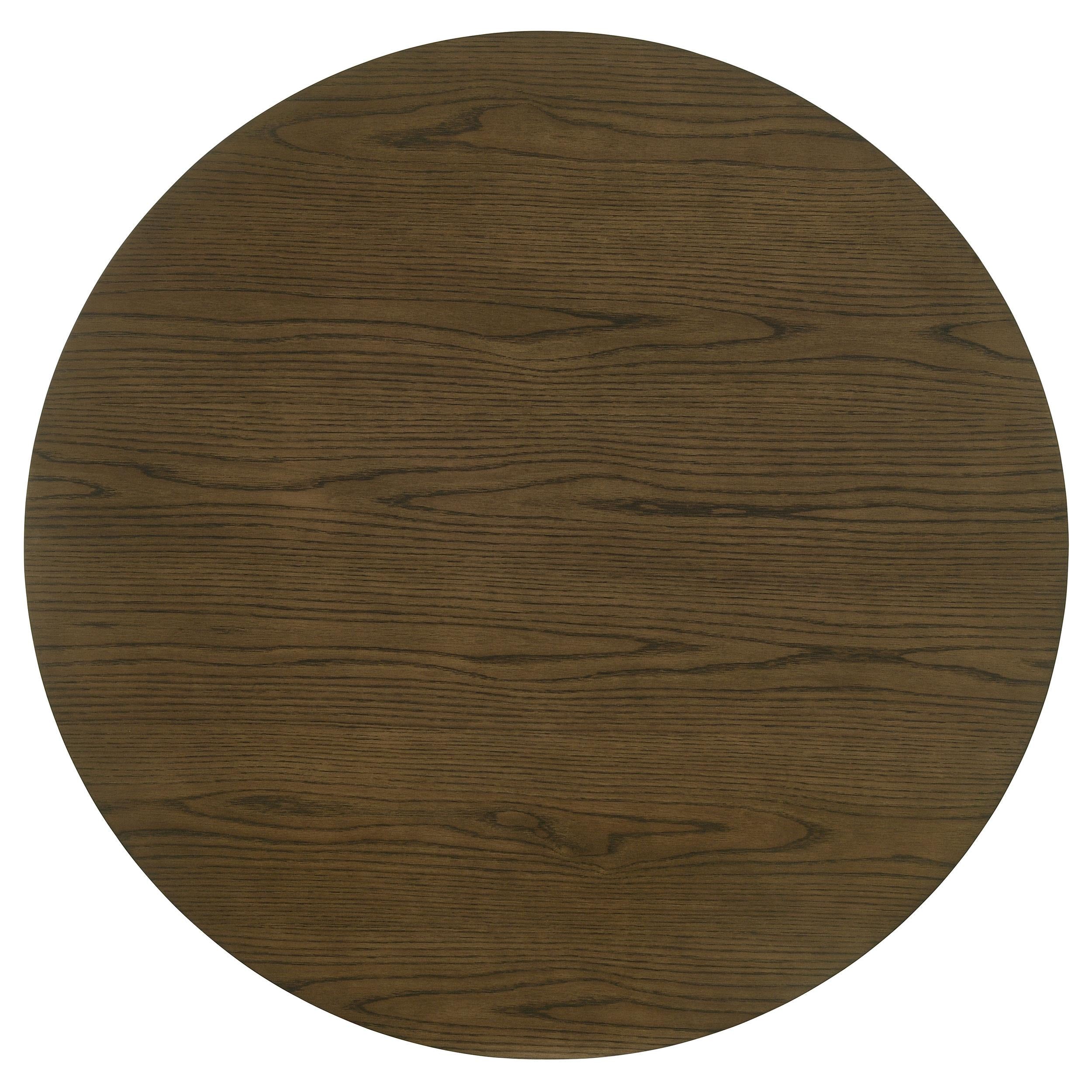 Ottowa 5-piece Round Wood Dining Room Table Set Brown - 193660-S5