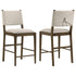 Ottowa Upholstered Counter Height Side Chair Brown - 193669