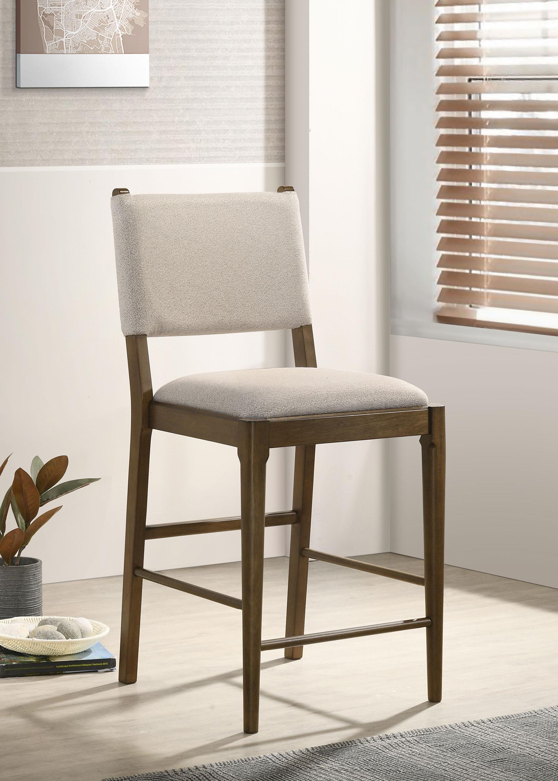 Ottowa Upholstered Counter Height Side Chair Brown - 193669