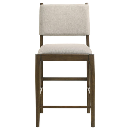 Ottowa Upholstered Counter Height Side Chair Brown - 193669