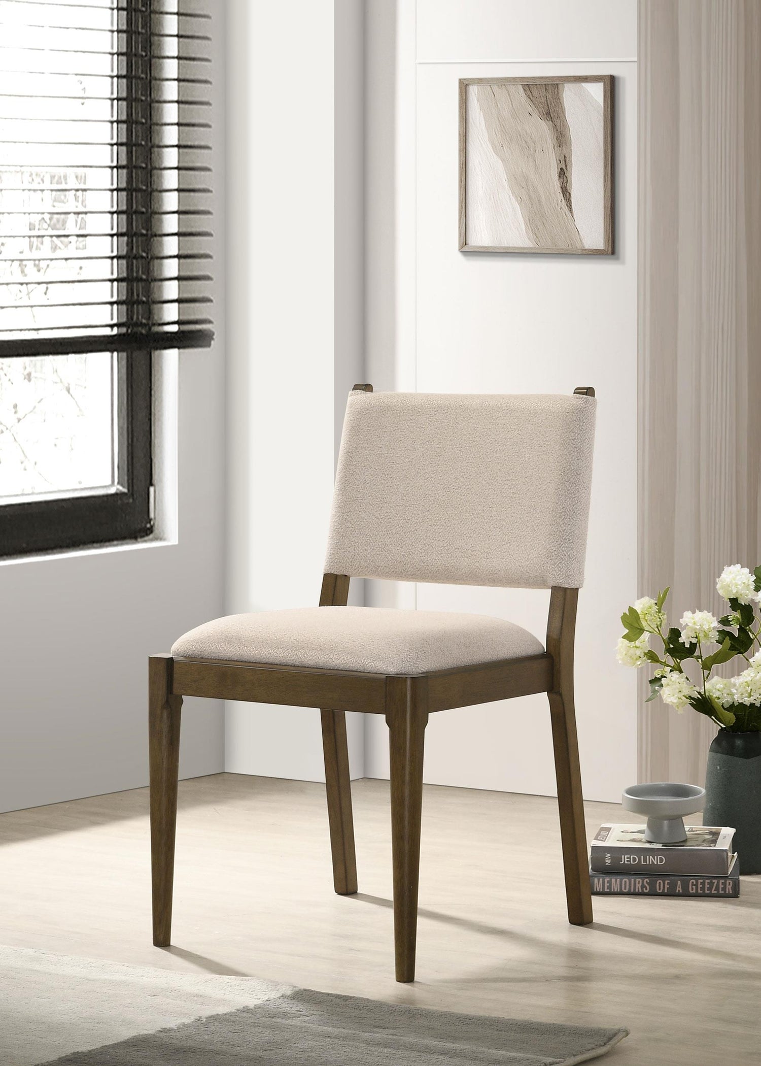 Ottowa Upholstered Dining Side Chair Brown - 193662