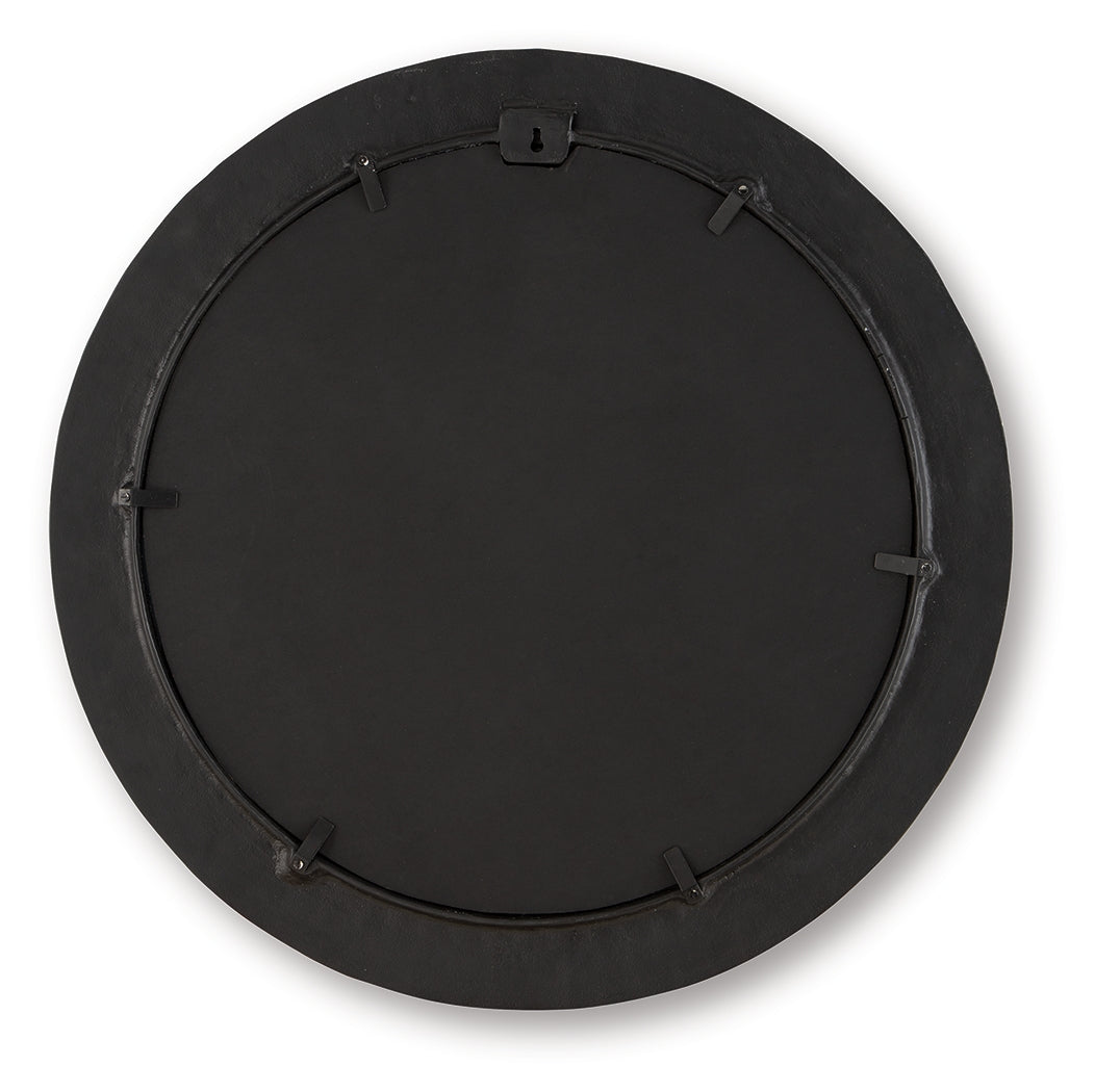 Ozias Black Accent Mirror - A8010417