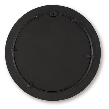 Ozias Black Accent Mirror - A8010417
