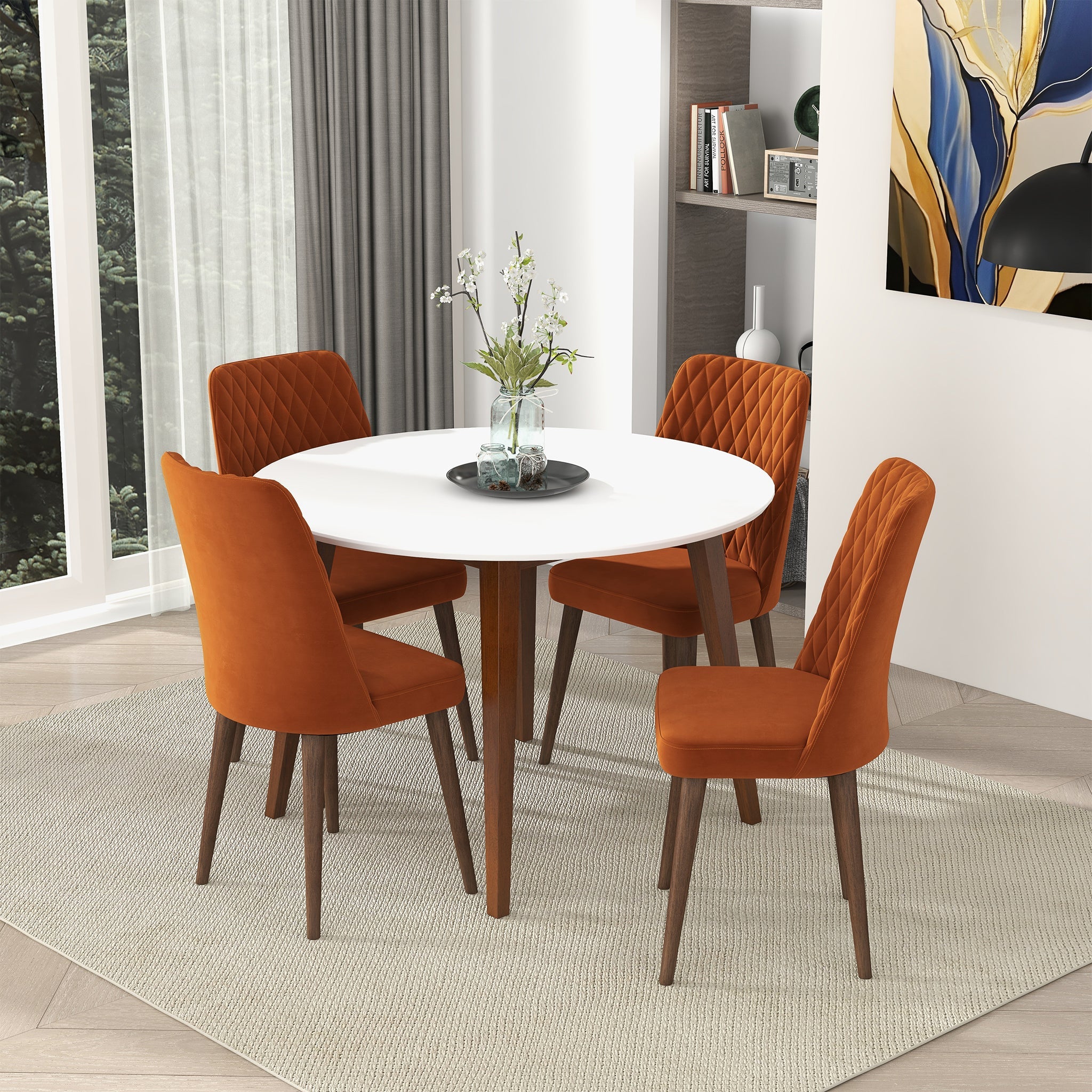 Paloma Dining Table (White) - DTB00600902