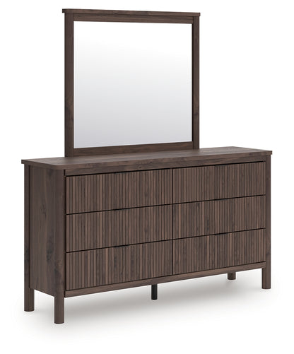 Pamytta Brown Dresser and Mirror - PCB2614B1