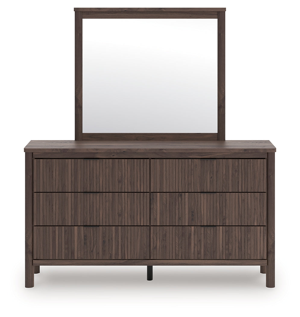 Pamytta Brown Dresser and Mirror - PCB2614B1