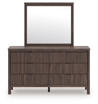 Pamytta Brown Dresser and Mirror - PCB2614B1