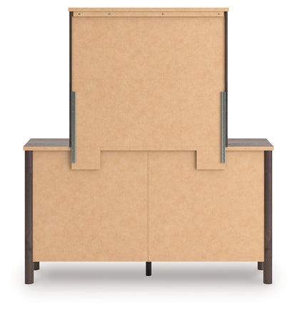 Pamytta Brown Dresser and Mirror - PCB2614B1