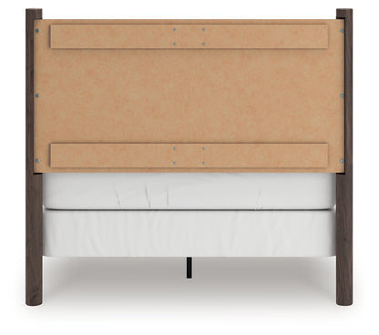 Pamytta Brown Full Panel Bed - PCB2614B16