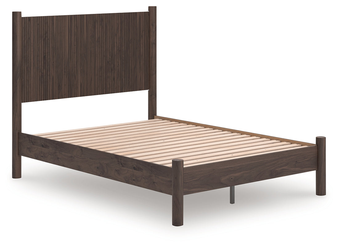 Pamytta Brown Full Panel Platform Bed - PCB2614B4