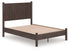 Pamytta Brown Full Panel Platform Bed - PCB2614B4