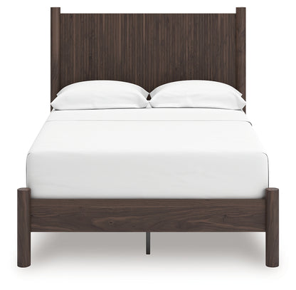 Pamytta Brown Full Panel Platform Bed - PCB2614B4