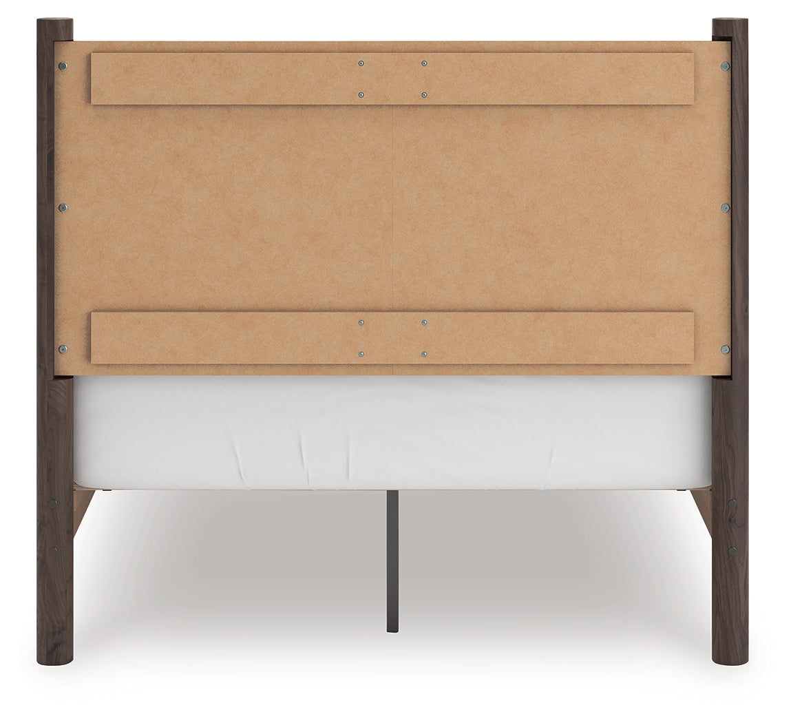 Pamytta Brown Full Panel Platform Bed - PCB2614B4