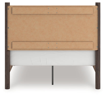 Pamytta Brown Full Panel Platform Bed - PCB2614B4
