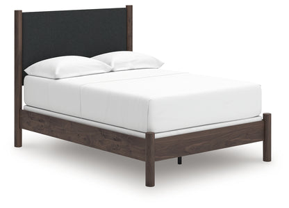 Pamytta Brown Full Upholstered Panel Bed - PCB2614B22