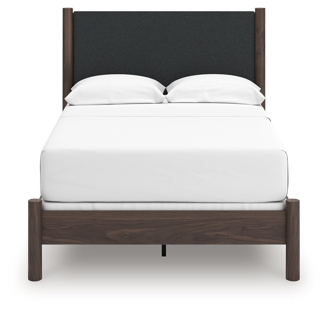 Pamytta Brown Full Upholstered Panel Bed - PCB2614B22