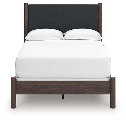 Pamytta Brown Full Upholstered Panel Bed - PCB2614B22
