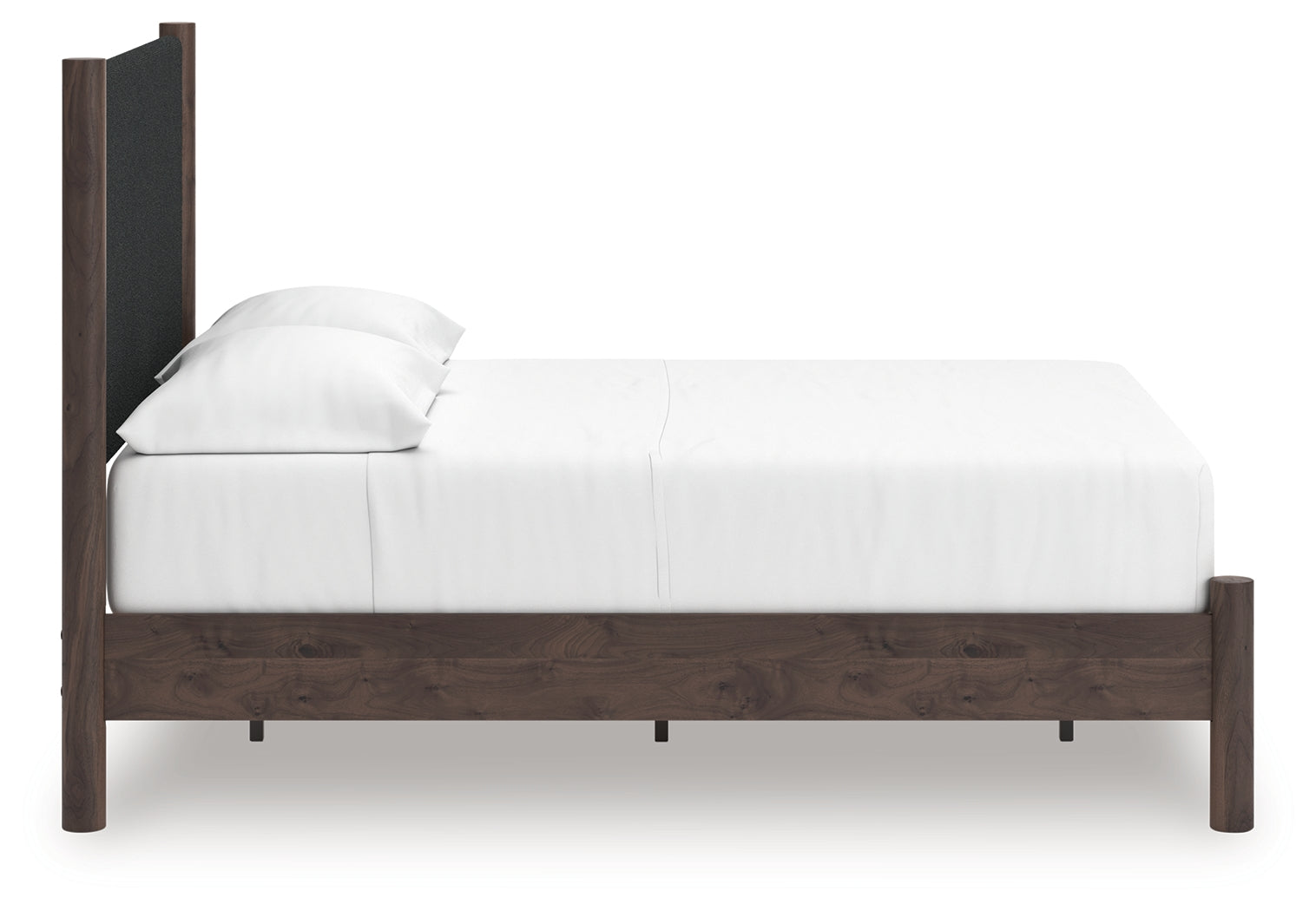 Pamytta Brown Full Upholstered Panel Platform Bed - PCB2614B10