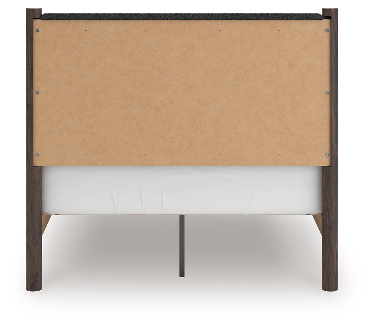 Pamytta Brown Full Upholstered Panel Platform Bed - PCB2614B10