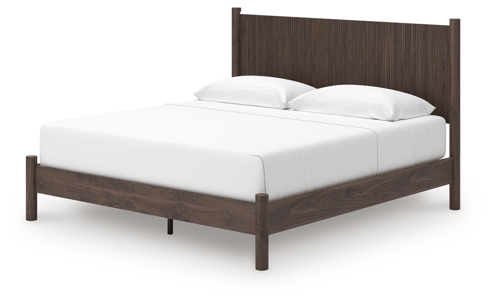 Pamytta Brown King Panel Platform Bed - PCB2614B27