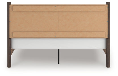 Pamytta Brown King Panel Platform Bed - PCB2614B27