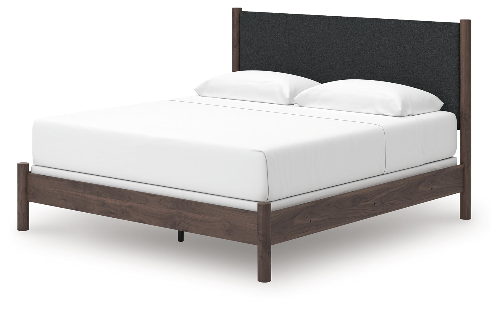 Pamytta Brown King Upholstered Panel Bed - PCB2614B29