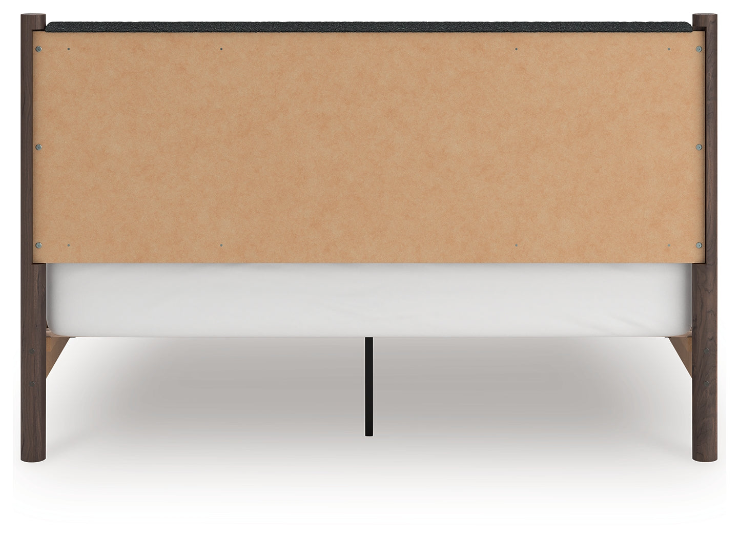 Pamytta Brown King Upholstered Panel Platform Bed - PCB2614B28