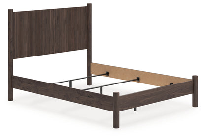 Pamytta Brown Queen Panel Bed - PCB2614B18