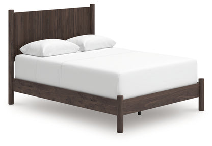 Pamytta Brown Queen Panel Bed - PCB2614B18
