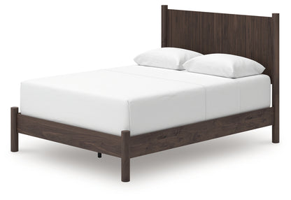 Pamytta Brown Queen Panel Bed - PCB2614B18