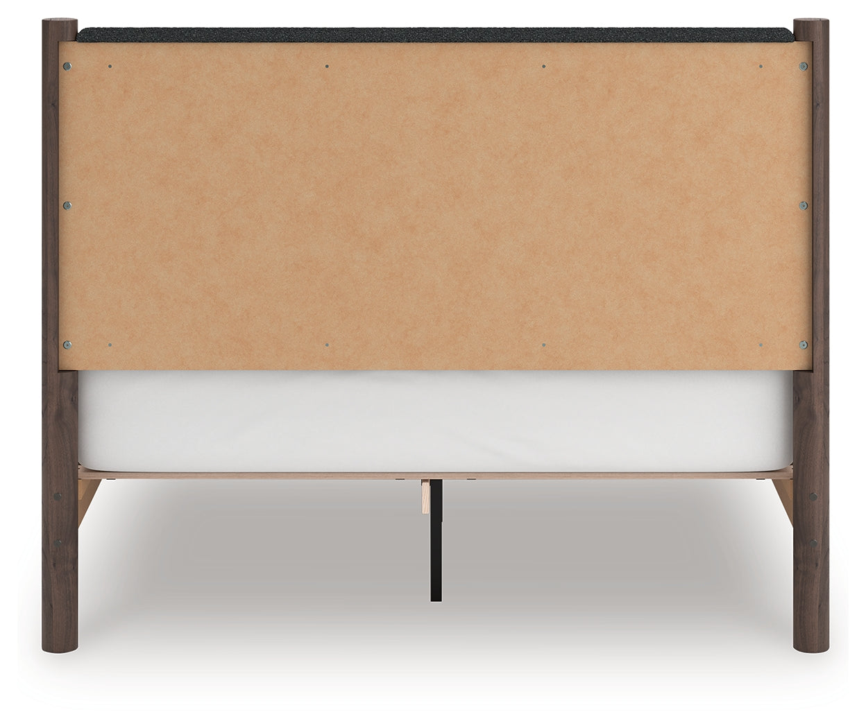 Pamytta Brown Queen Upholstered Panel Platform Bed - PCB2614B12