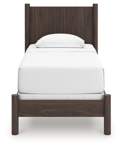 Pamytta Brown Twin Panel Bed - PCB2614B14