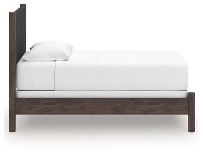 Pamytta Brown Twin Upholstered Panel Bed - PCB2614B20