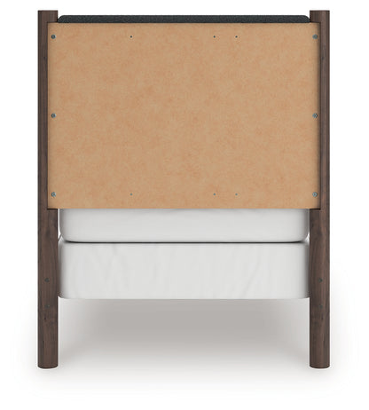 Pamytta Brown Twin Upholstered Panel Bed - PCB2614B20